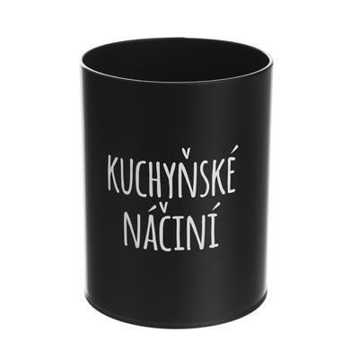 Stojan plech Kuchyňské náčiní BLACK CZ