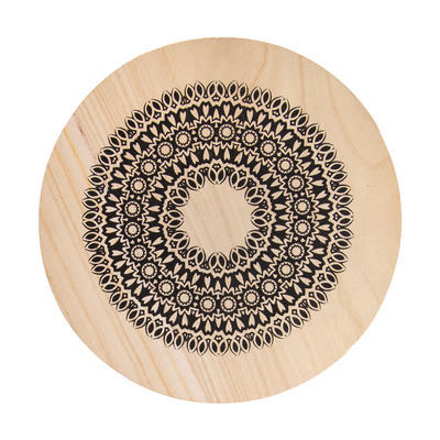 Podložka pod hrnec dřevo MANDALA pr. 20 cm